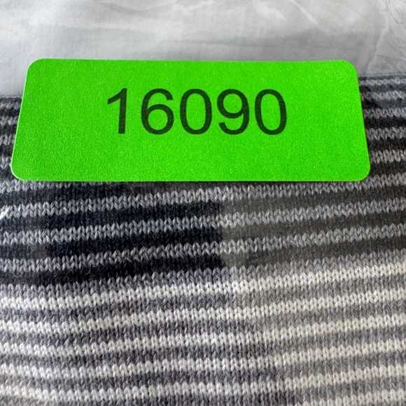 Armani Exchange Men's 100% Merino Wool Striped Hooded Full Zip Up Sweater Gray S - Picture 15 of 15